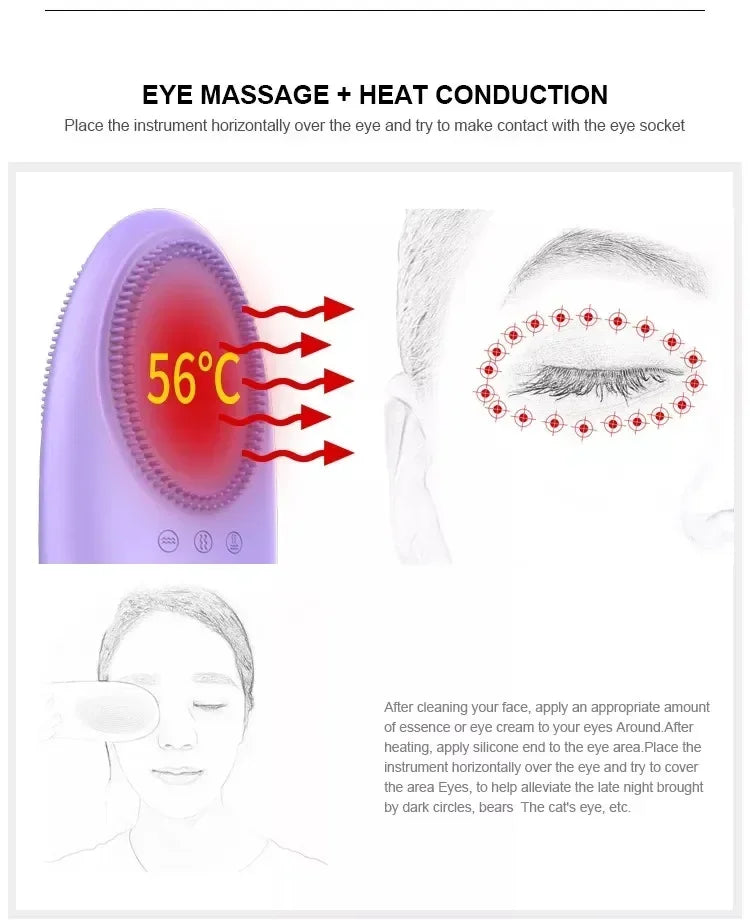 Electric Facial Cleansing Brush