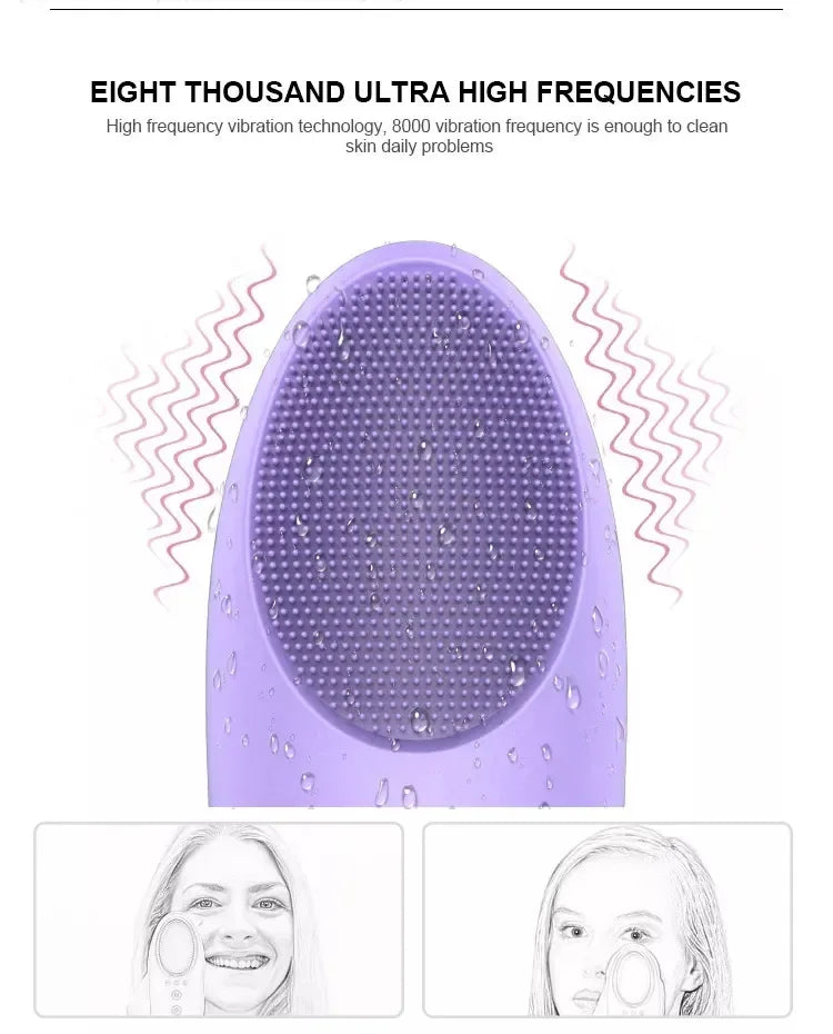 Electric Facial Cleansing Brush