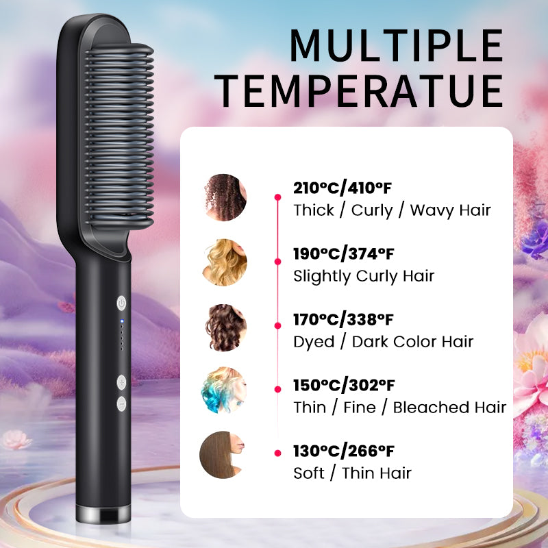 Hair Straightener Brush