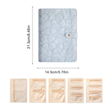 Portable Jewelry Storage Booklet (Anti-Tarnish) – Necklace & Ring Organizer - 1