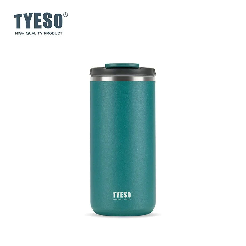 Tyeso Large-Capacity Travel Tumbler | 304 Stainless Steel Insulated Office & Car Cup - Green，750ML
