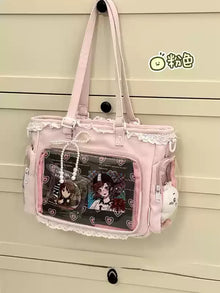 Japanese-Style Itabag Crossbody (Ballet Girl 2D Design) – Gift-Ready - AB