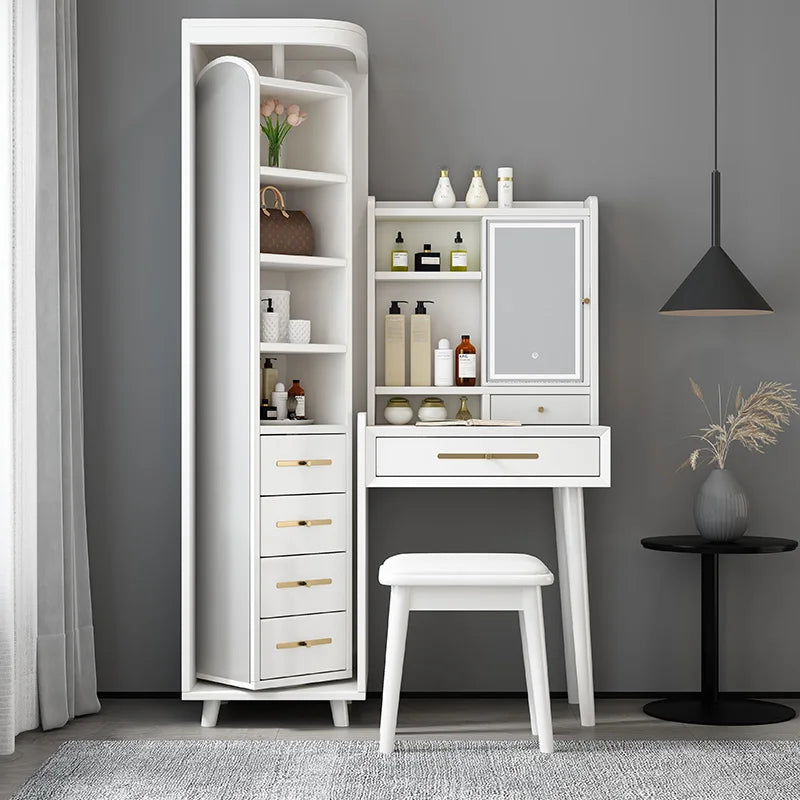 Classic Luxury Vanity Table | Modern Bedroom Makeup Desk with Storage - style 1