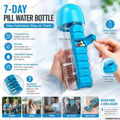 DailyDose Organizer Bottle